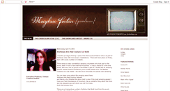 Desktop Screenshot of morghanfortier.blogspot.com