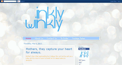 Desktop Screenshot of inklywinkly.blogspot.com