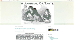 Desktop Screenshot of ajournaloftaste.blogspot.com