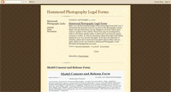 Desktop Screenshot of hammondphotographylegalforms.blogspot.com
