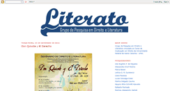 Desktop Screenshot of literatoufsc.blogspot.com