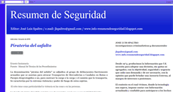 Desktop Screenshot of info-resumendeseguridad.blogspot.com