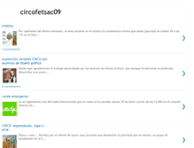 Tablet Screenshot of circofetsac09.blogspot.com