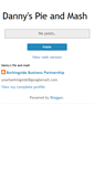 Mobile Screenshot of dannys-pie-and-mash.blogspot.com