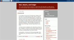 Desktop Screenshot of craigermali.blogspot.com