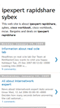 Mobile Screenshot of ipexpert-rapidshare-40.blogspot.com