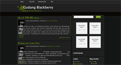 Desktop Screenshot of gudangbb.blogspot.com