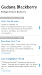 Mobile Screenshot of gudangbb.blogspot.com