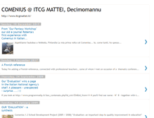 Tablet Screenshot of comeniusmattei.blogspot.com