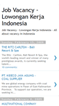 Mobile Screenshot of jobkarirvacancy.blogspot.com