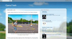 Desktop Screenshot of operafresh.blogspot.com