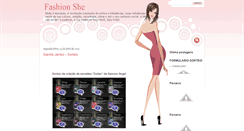 Desktop Screenshot of fashionshe.blogspot.com