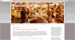 Desktop Screenshot of journalismefinancier.blogspot.com