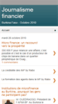Mobile Screenshot of journalismefinancier.blogspot.com