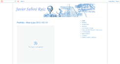 Desktop Screenshot of javiersubira.blogspot.com