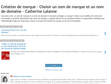 Tablet Screenshot of creation-de-marque.blogspot.com