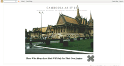 Desktop Screenshot of about-cambodia.blogspot.com