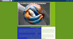 Desktop Screenshot of laglobalizacionenlaeconomia2010.blogspot.com