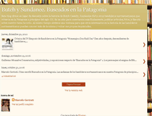 Tablet Screenshot of buscadospatagonia.blogspot.com