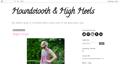 Desktop Screenshot of houndstoothandhighheels.blogspot.com