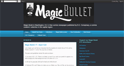 Desktop Screenshot of magicbulletcomics.blogspot.com