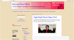 Desktop Screenshot of hot-and-free.blogspot.com