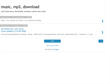 Tablet Screenshot of mp3ino.blogspot.com