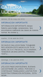 Mobile Screenshot of catedraudecina.blogspot.com