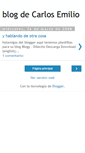 Mobile Screenshot of carlosemilioblog.blogspot.com