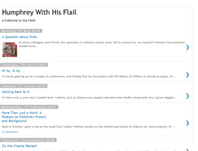 Tablet Screenshot of humphreywithhisflail.blogspot.com