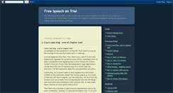 Desktop Screenshot of freespeechontrial.blogspot.com