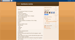 Desktop Screenshot of mantuanafood.blogspot.com