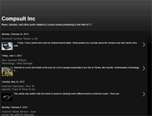 Tablet Screenshot of compsultinc.blogspot.com