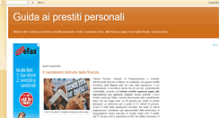 Desktop Screenshot of guidaaiprestiti.blogspot.com