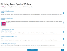 Tablet Screenshot of birthdaylovequotes.blogspot.com