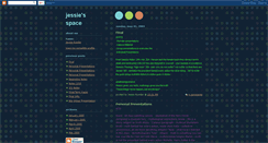 Desktop Screenshot of jessiesspace.blogspot.com