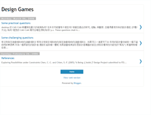 Tablet Screenshot of design-games.blogspot.com