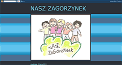 Desktop Screenshot of nasz-zagorzynek.blogspot.com