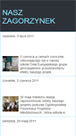 Mobile Screenshot of nasz-zagorzynek.blogspot.com