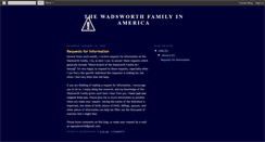 Desktop Screenshot of mgwadsworth.blogspot.com