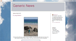 Desktop Screenshot of genericnews.blogspot.com