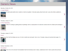 Tablet Screenshot of genericnews.blogspot.com