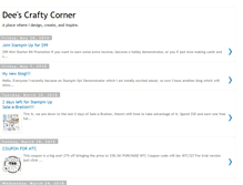 Tablet Screenshot of deescraftycorner.blogspot.com