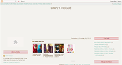 Desktop Screenshot of dsimplyvogue.blogspot.com