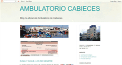 Desktop Screenshot of ambulatoriocabieces.blogspot.com