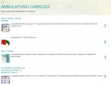 Tablet Screenshot of ambulatoriocabieces.blogspot.com