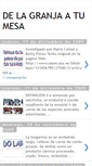 Mobile Screenshot of delagranjaatumesa.blogspot.com