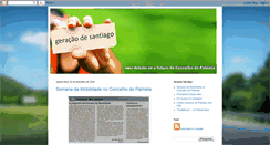 Desktop Screenshot of geracaosantiago.blogspot.com