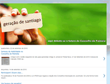 Tablet Screenshot of geracaosantiago.blogspot.com