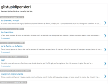Tablet Screenshot of glistupidipensieri.blogspot.com